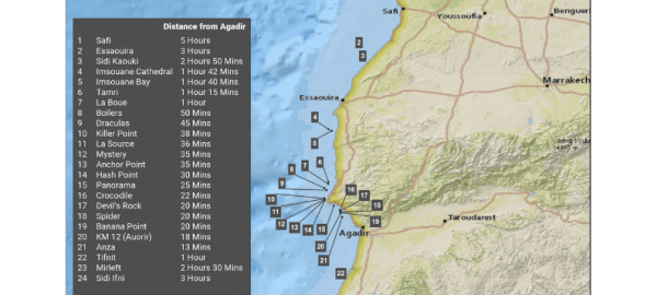 Best 24 surf waves in Morocco
