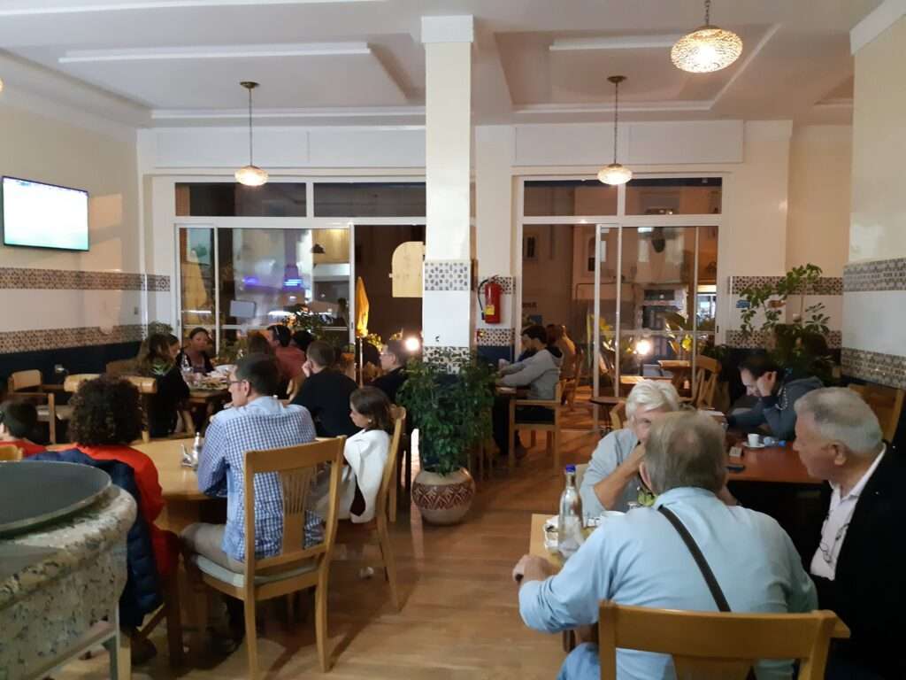 Place to eat in Tamraght Adam's cafe