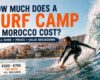 how much does a surf camp in Morocco cost surfer riding wave Taghazout