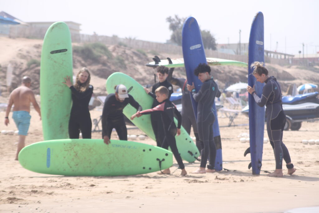 Surfing in Tamraght