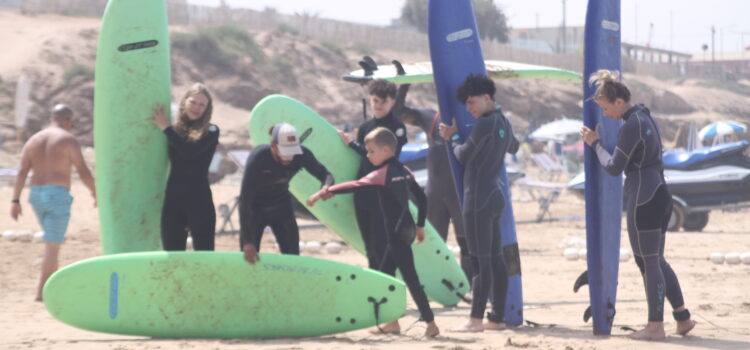 Surfing in Tamraght
