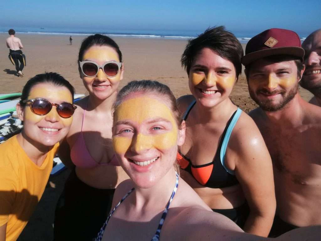 good Vibes: Smiling faces on the beach