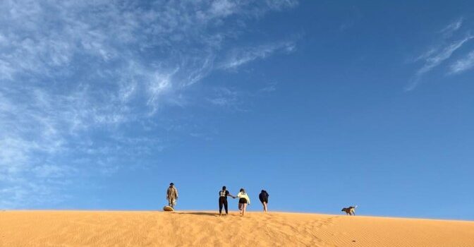 Sandboarding at Timlaline