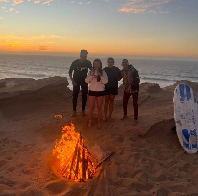 Sandboarding guests