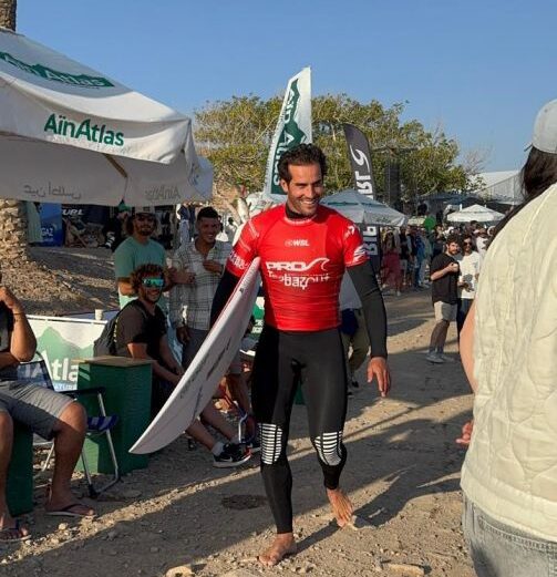 Ramzi Boukhiam, Elite Moroccan Surfer