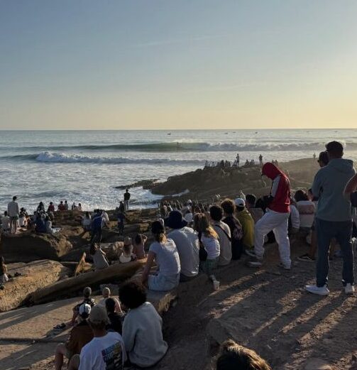 Crowds of The Surf Competition