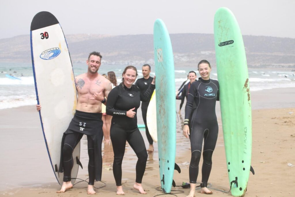 Learning to surf