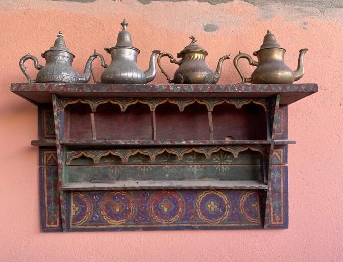 Moroccan tea pot