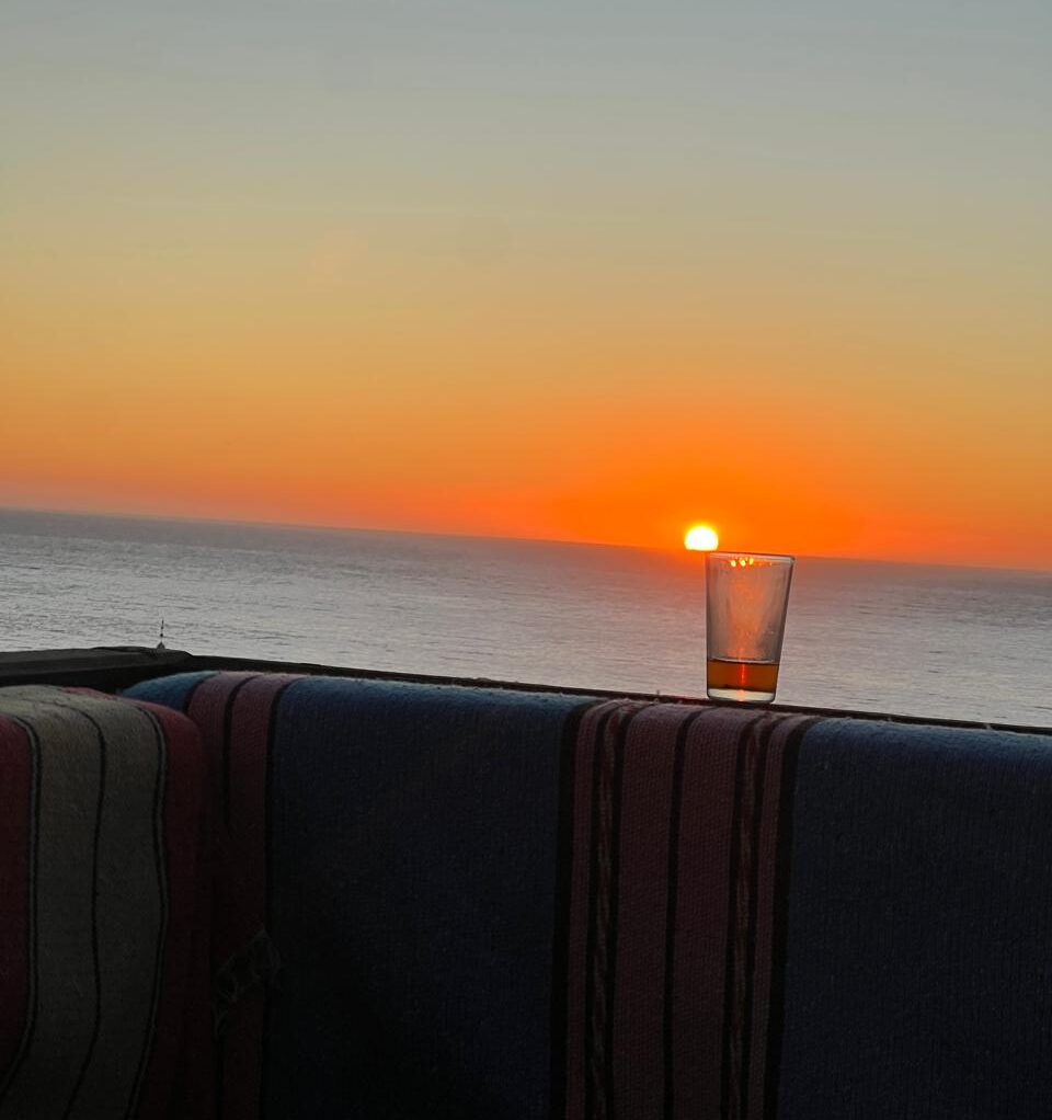 The view from Original Surf Morocco Terrace