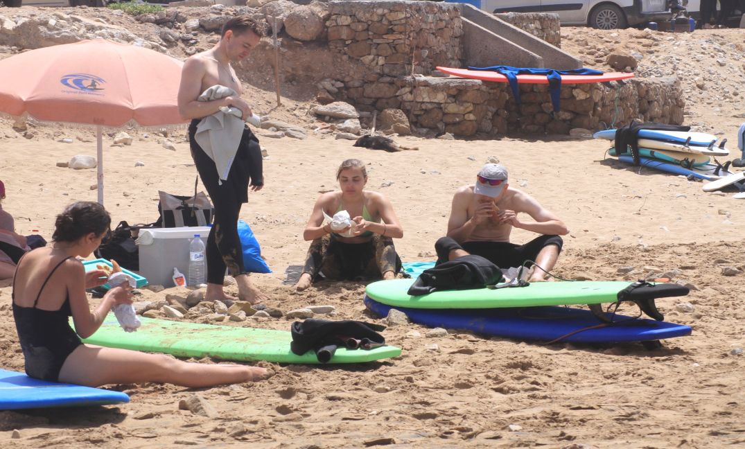 surf camp Morocco meals included beach lunch surf camp Morocco price value