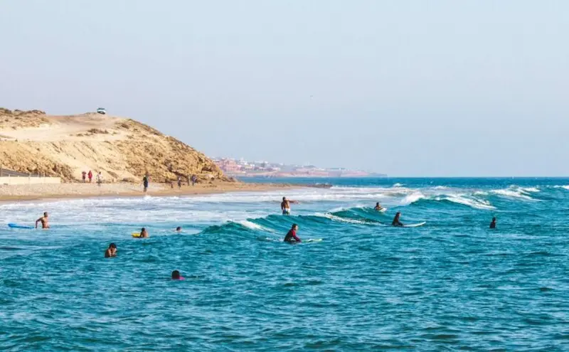 Devil's Rock surf spot Tamraght