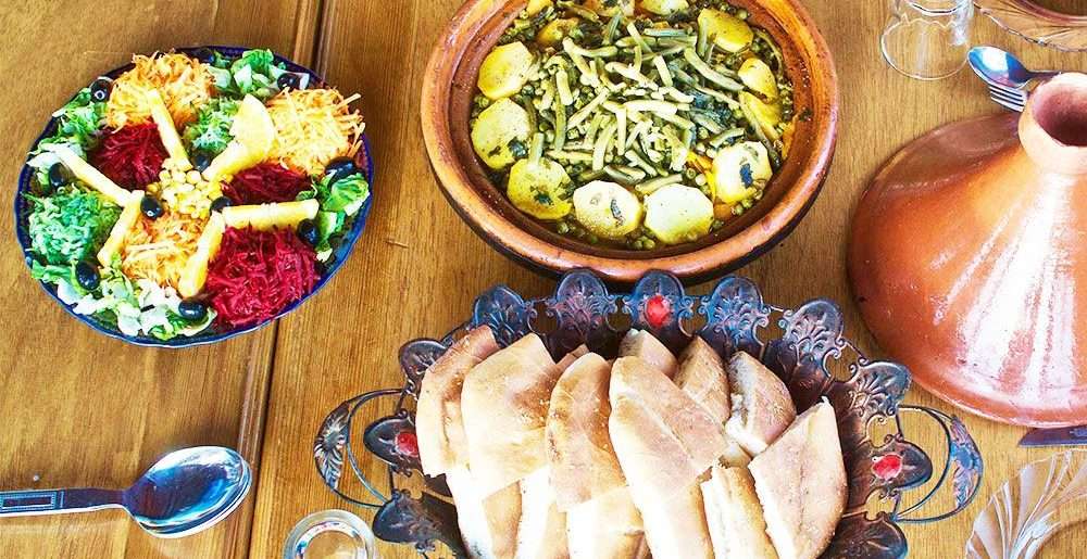 Moroccan Surf Camp Food