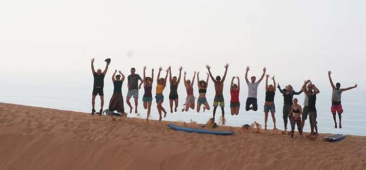 Sand surfing Original Surf Morocco