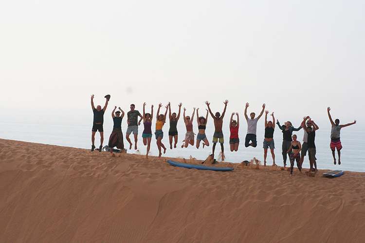Sand surfing Original Surf Morocco