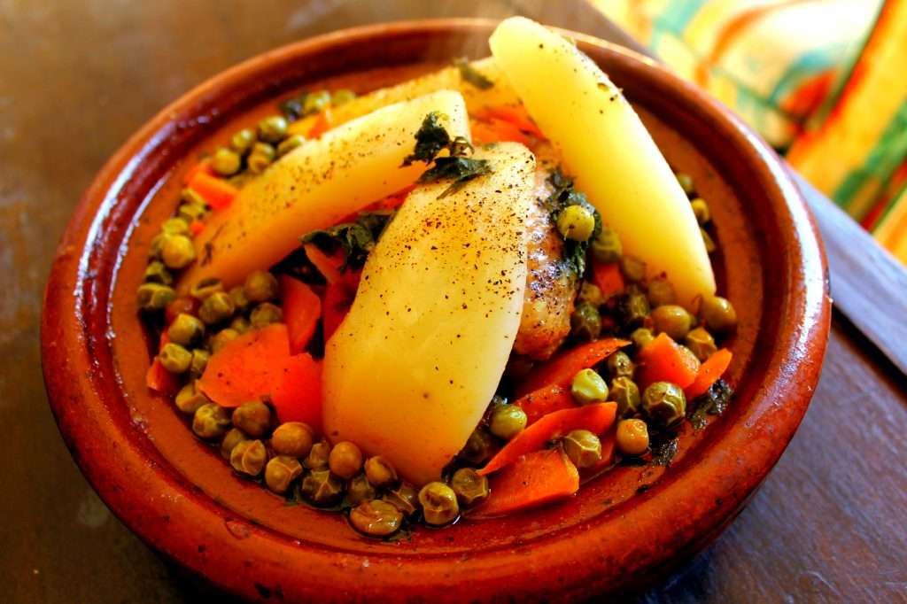 moroccan tajine served at surf camp moroccan tajine served at surf camp