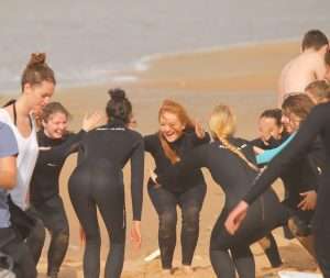 Female solo travel turned to surfing after joining Original Surf Morocco
