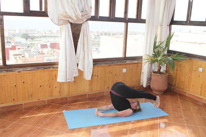 Is yoga good for surfing Plow pose