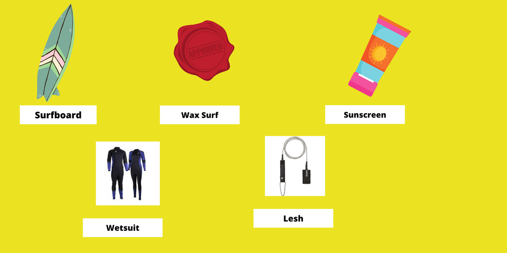 learn to surf holiday gear Learn to surf holiday Surf gear